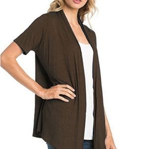 Short sleeve sweater